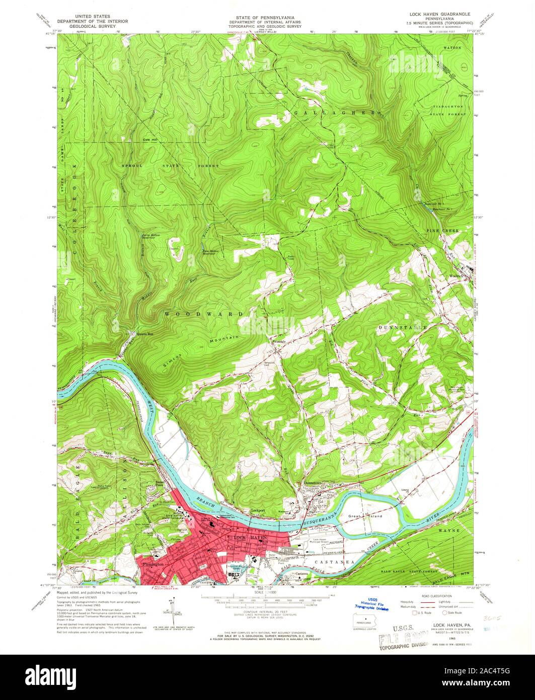 Lock haven, pennsylvania hires stock photography and images Alamy