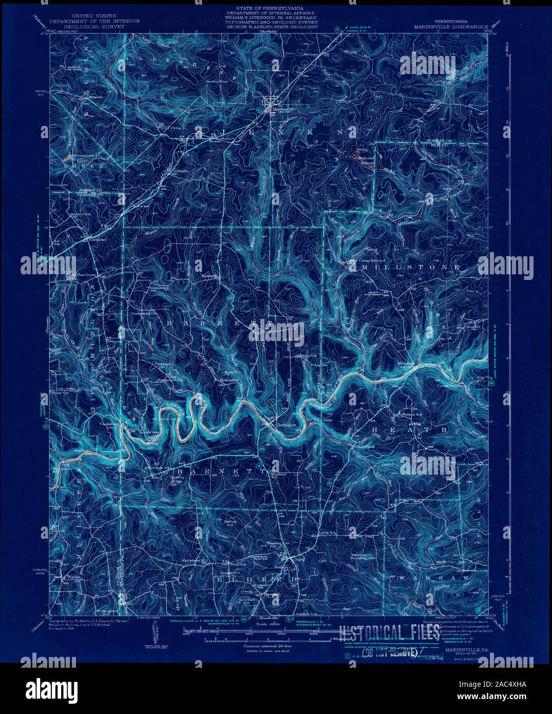 Marienville map hires stock photography and images Alamy