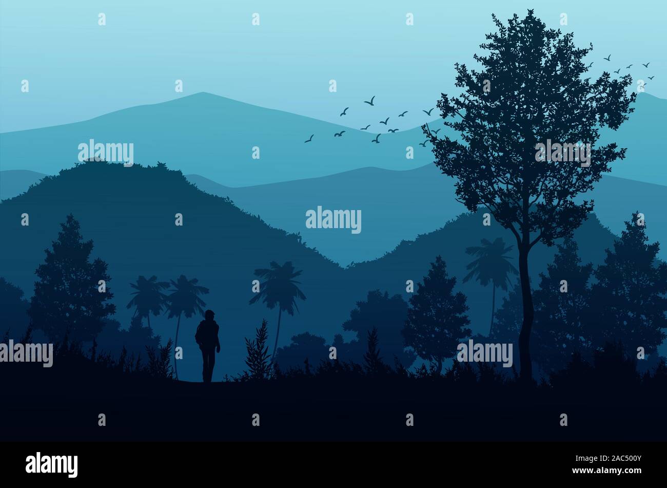 Natural forest mountains horizon trees Landscape wallpaper Sunrise and sunset Illustration vector On comics style Colorful view background Stock Vector Image & Art - Alamy Natural forest mountains horizon trees Landscape wallpaper Sunrise and sunset Illustration vector On comics style Colorful view background Stock Vector Image & Art - Alamy