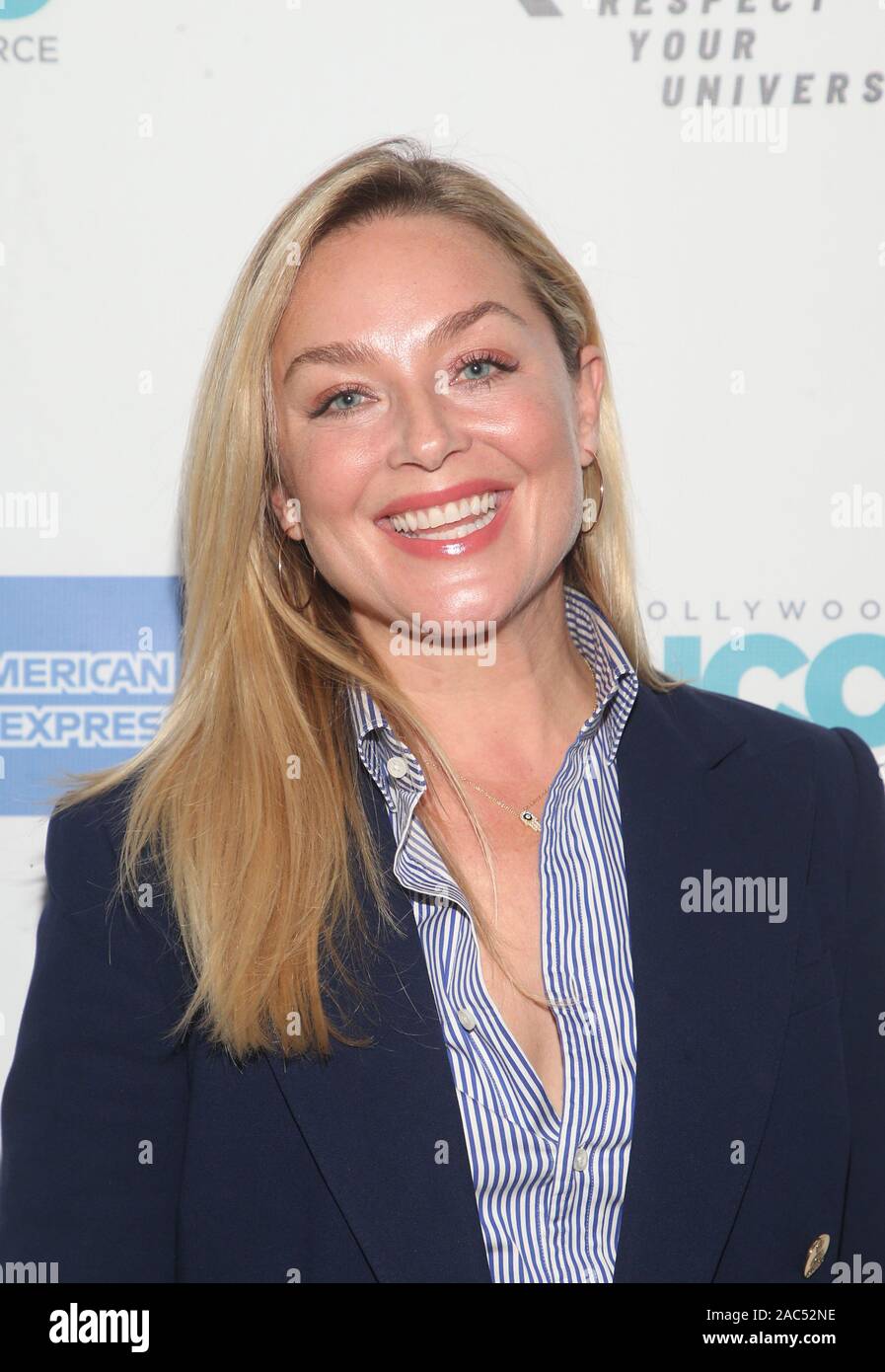 WEST HOLLYWOOD, CA - NOVEMBER 30: Elisabeth Rohm, at Stars Shop Small