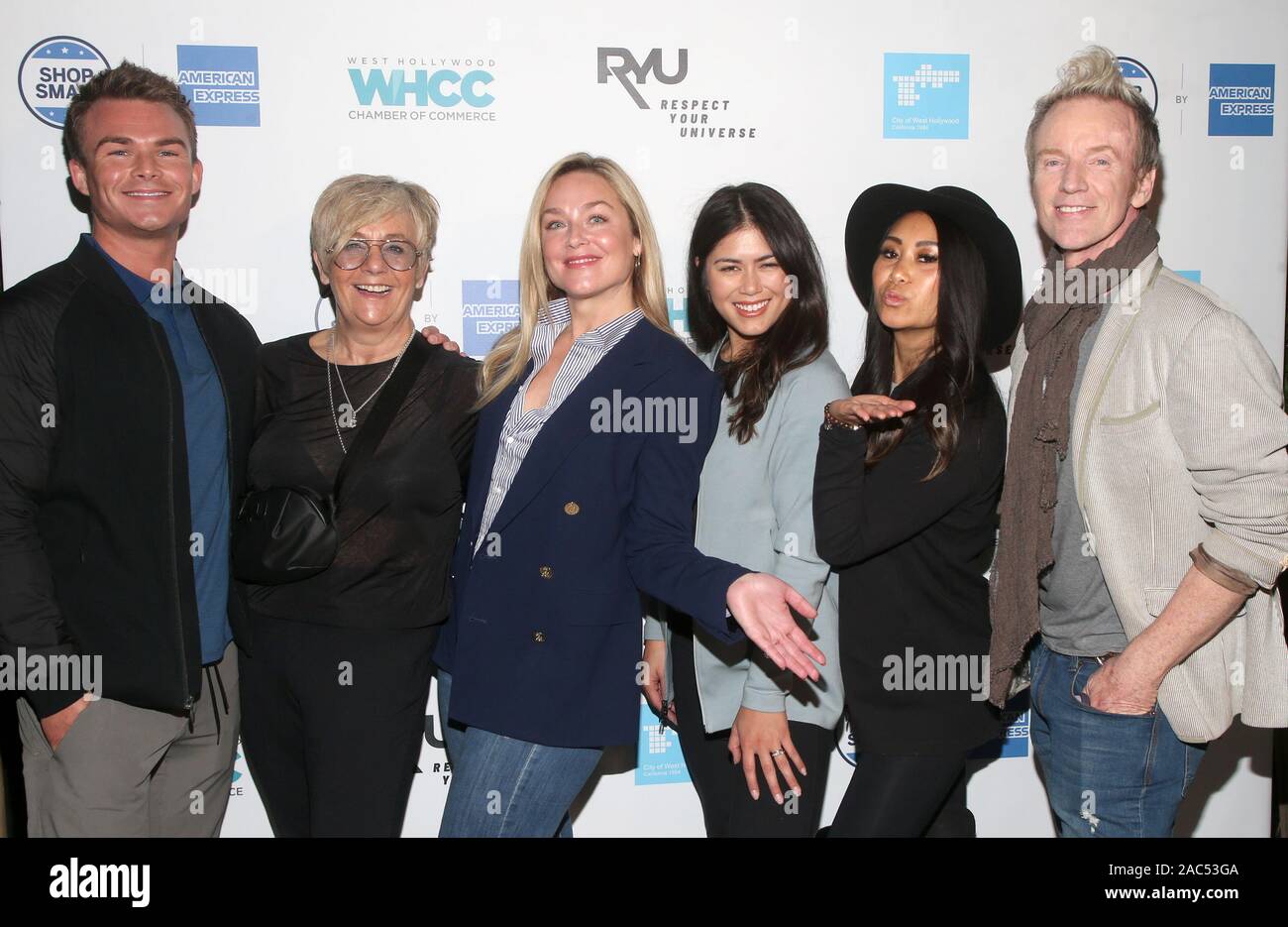 WEST HOLLYWOOD, CA - NOVEMBER 30: Bethany Young, Elisabeth Rohm, Steve ...