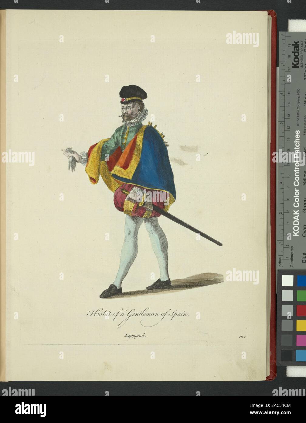 Habit Of A Gentleman Of Spain Espagnol Originally Published In 1577 In Habitus Praecipuorum Populorum Tam Virorum Quam Foeminarum Fingulari Arte Depictihabit Of A Gentleman Of Spain Espagnol Stock Photo Alamy