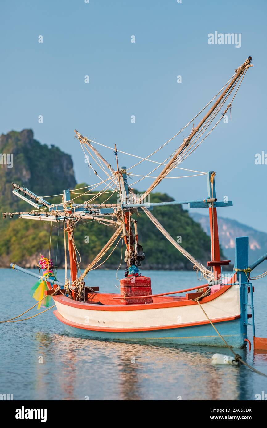 Traditional asian fishing boat in hi-res stock photography and images ...