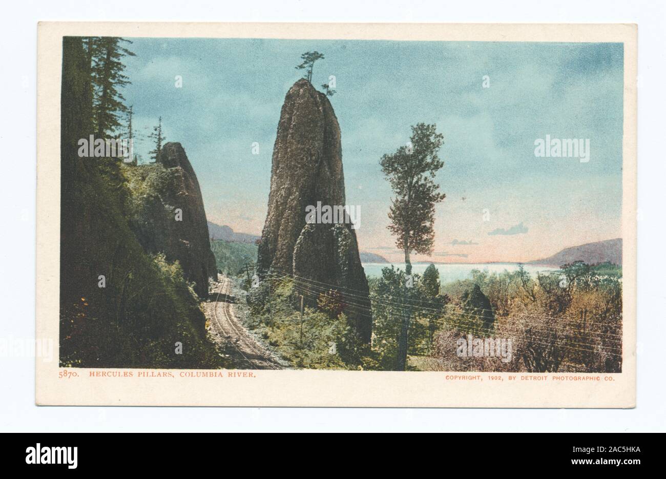 Hercules Pillars, Columbia River, Oregon 19011902. Included occasional