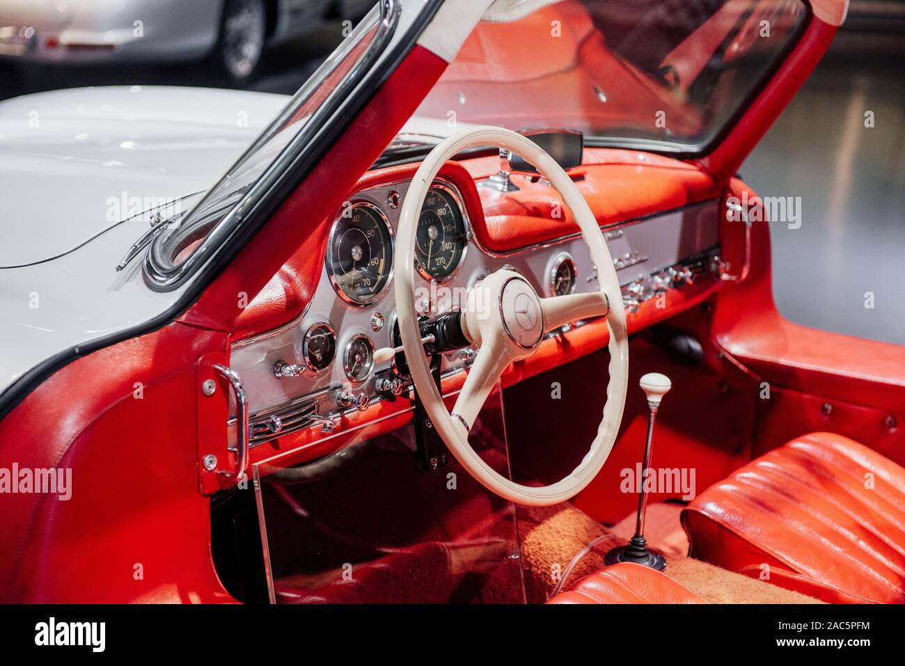 Stuttgart Germany October 16 2018 Mercedes Museum