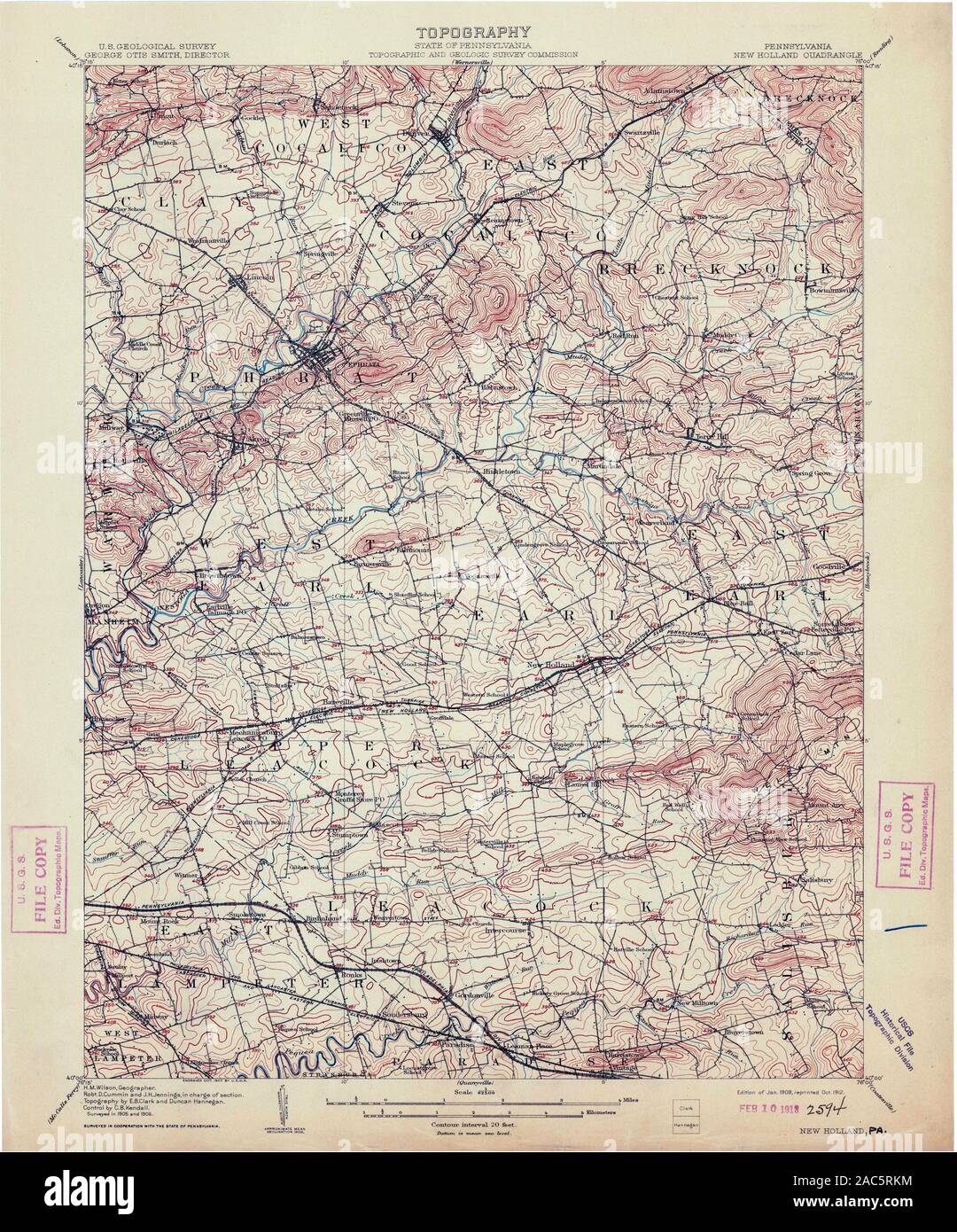 New holland pennsylvania map hires stock photography and images Alamy