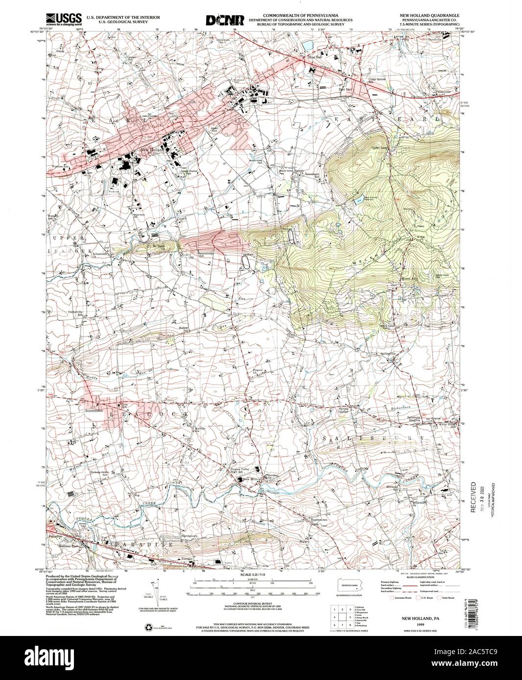 New holland pennsylvania map Cut Out Stock Images & Pictures Alamy