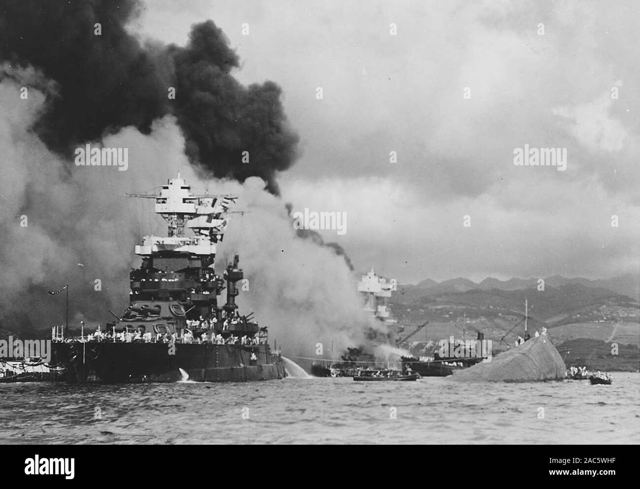 Pearl Harbor, 1941 Stock Photo