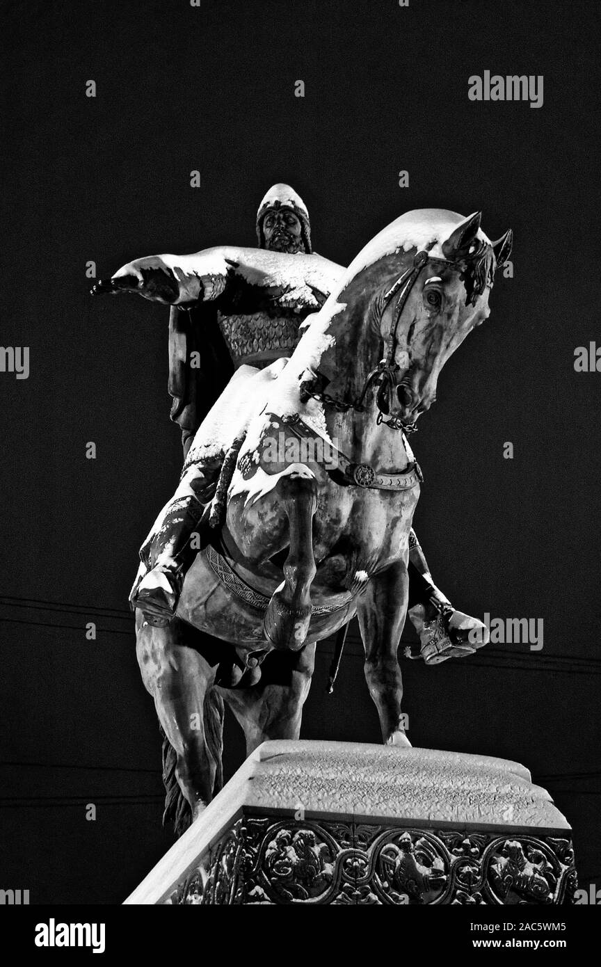 Photo Yuri Dolgoruky, monument, monument to Yuri Dolgoruky Stock Photo ...