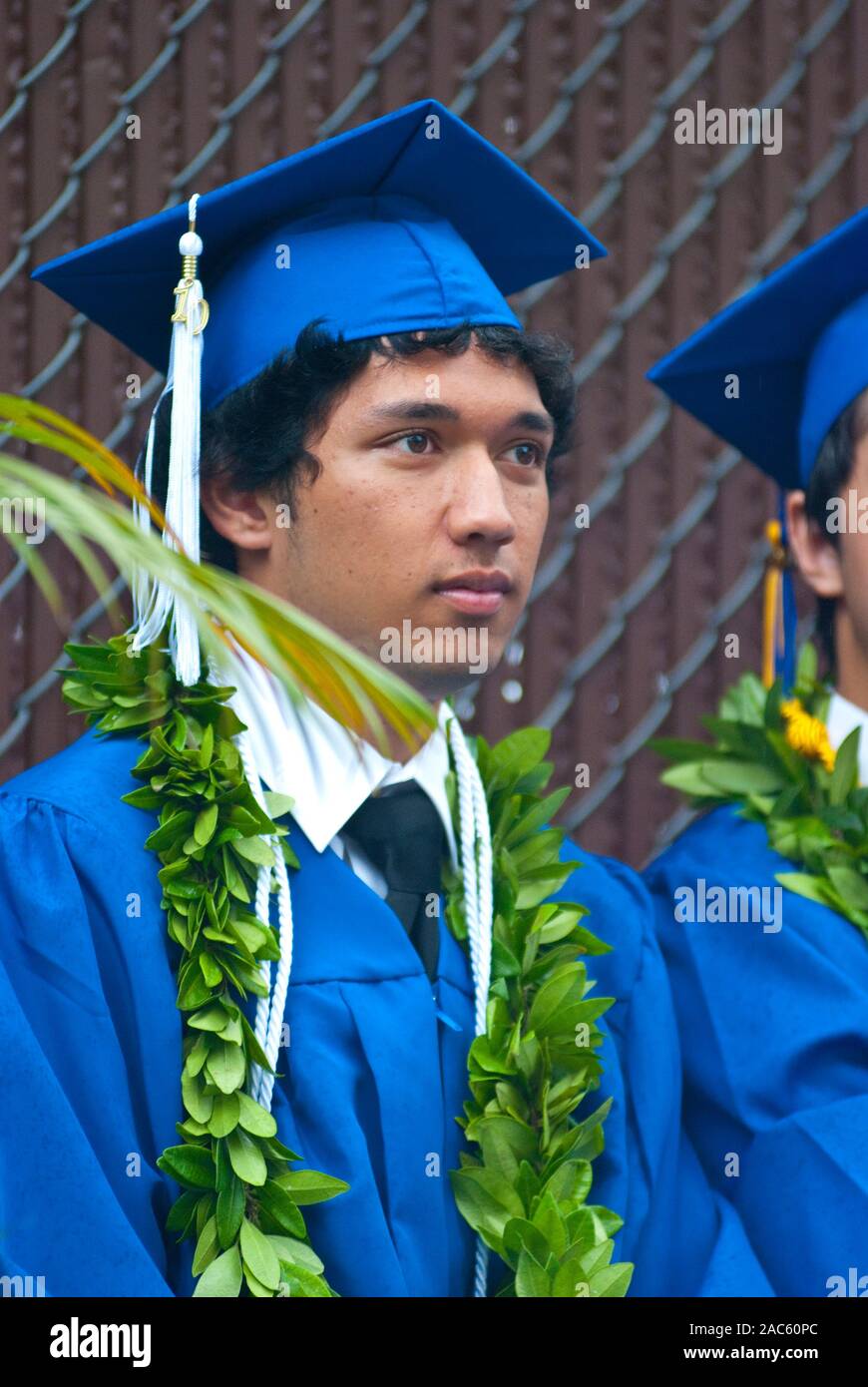 High school graduation from Academy of the Pacific, now a closed