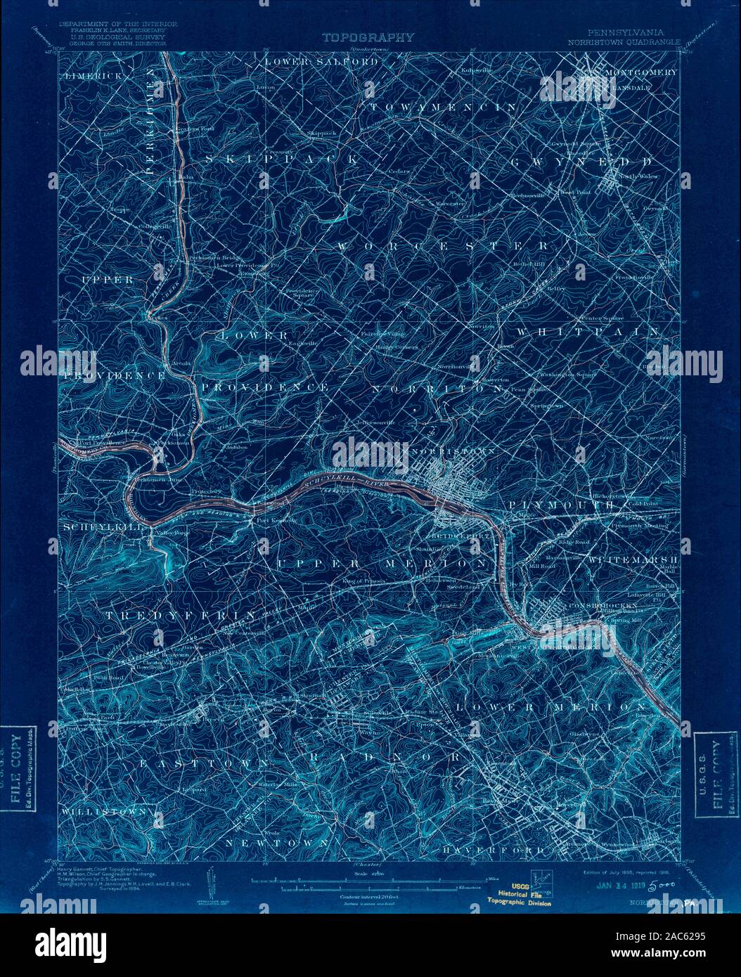 Map of norristown hires stock photography and images Alamy