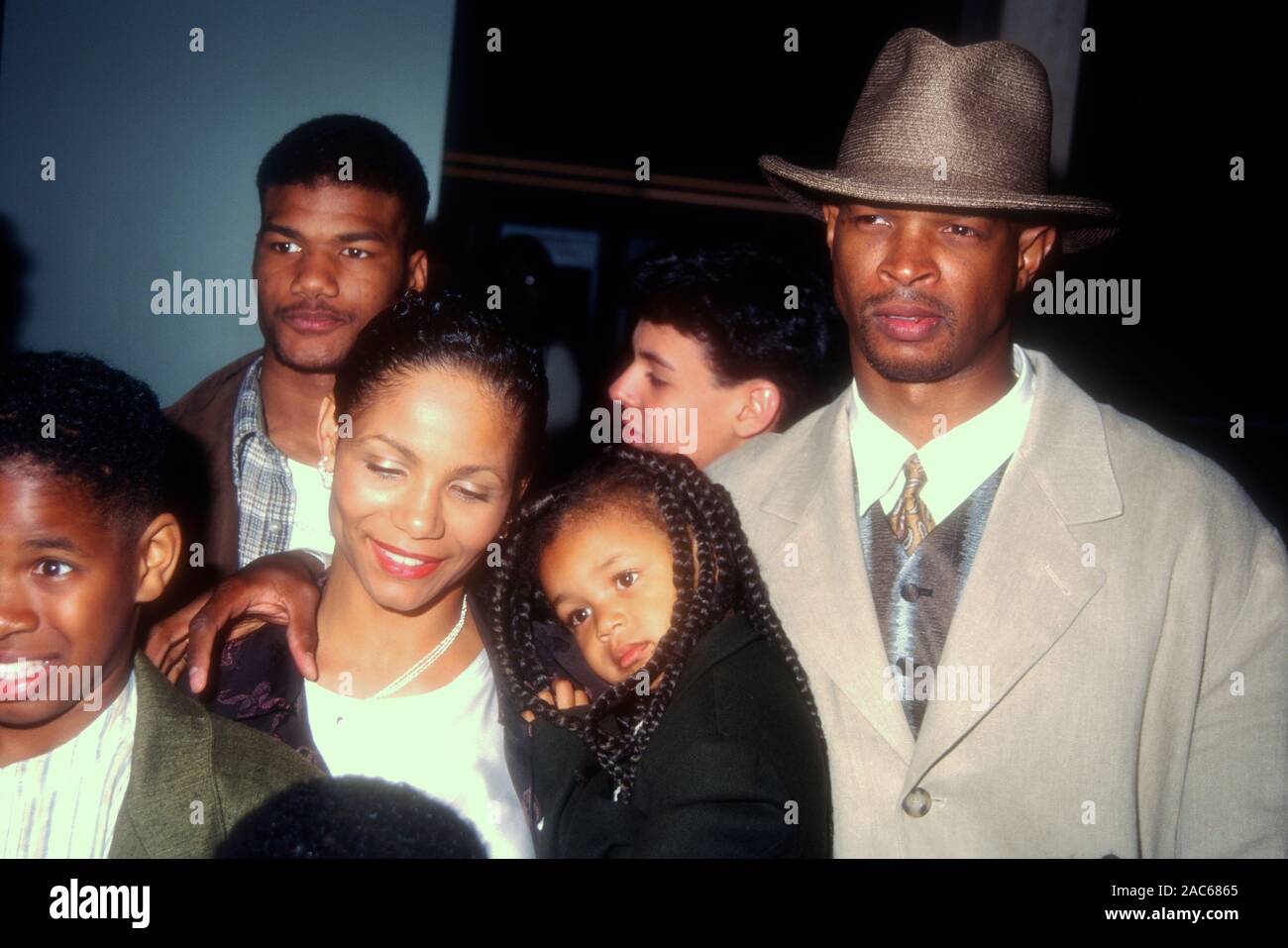Century City, California, USA 22nd March 1995 Actor Damon Wayans Jr., actor Damien Dante Wayans and Comedian Damon Wayans attend Universal Pictures' 'Major Payne' Premiere on March 22, 1995 at Cineplex Odeon  Century Plaza Cinemas in Century City, California, USA. Photo by Barry King/Alamy Stock Photo Stock Photo