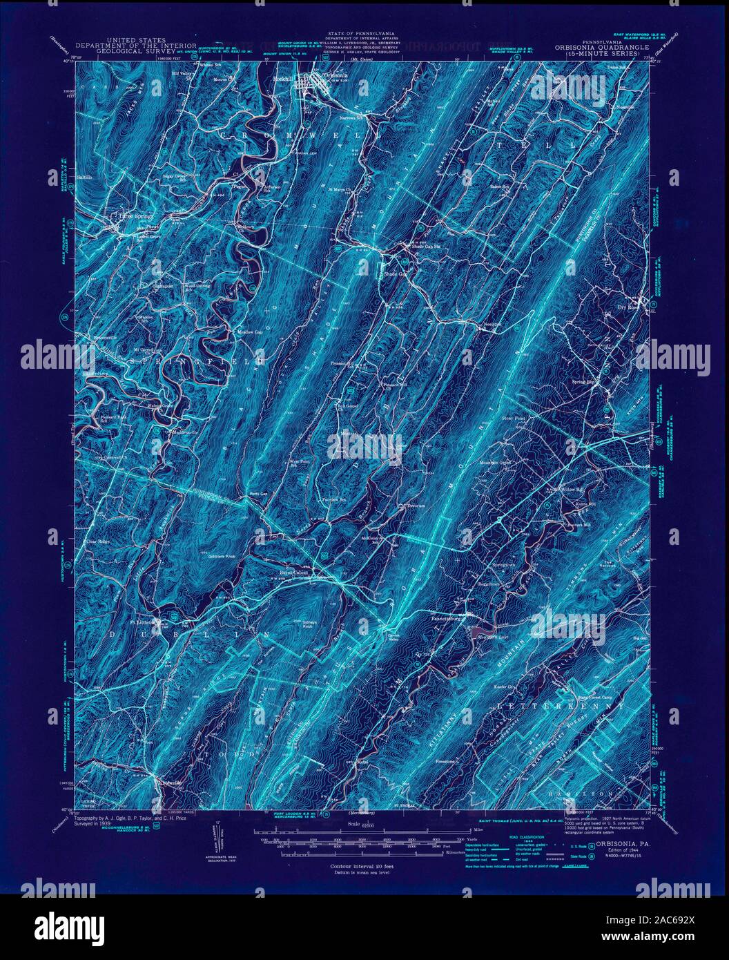 Map of orbisonia hires stock photography and images Alamy