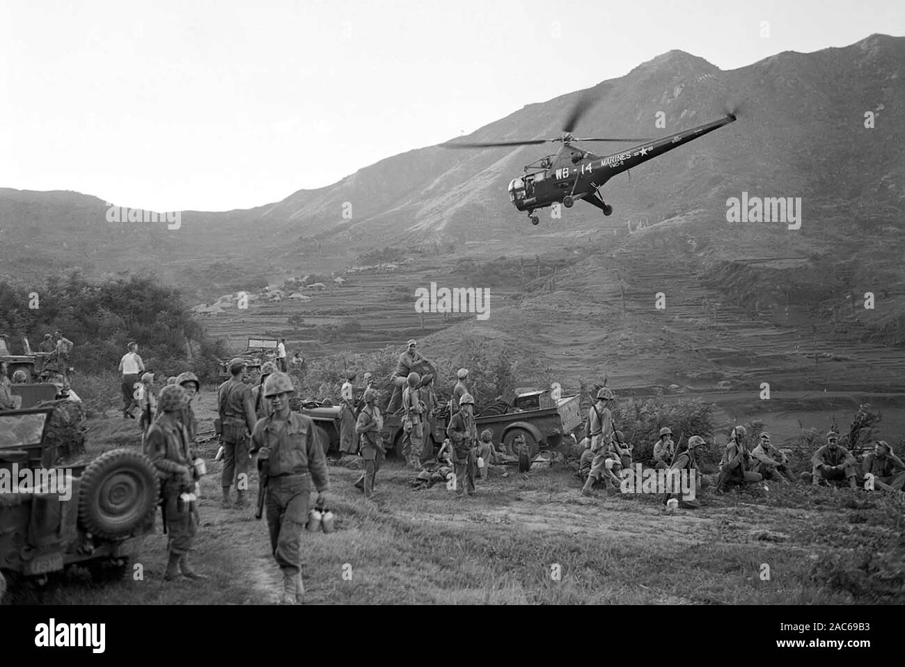 The Korean War in rare photo, 1951-1953 Stock Photo - Alamy