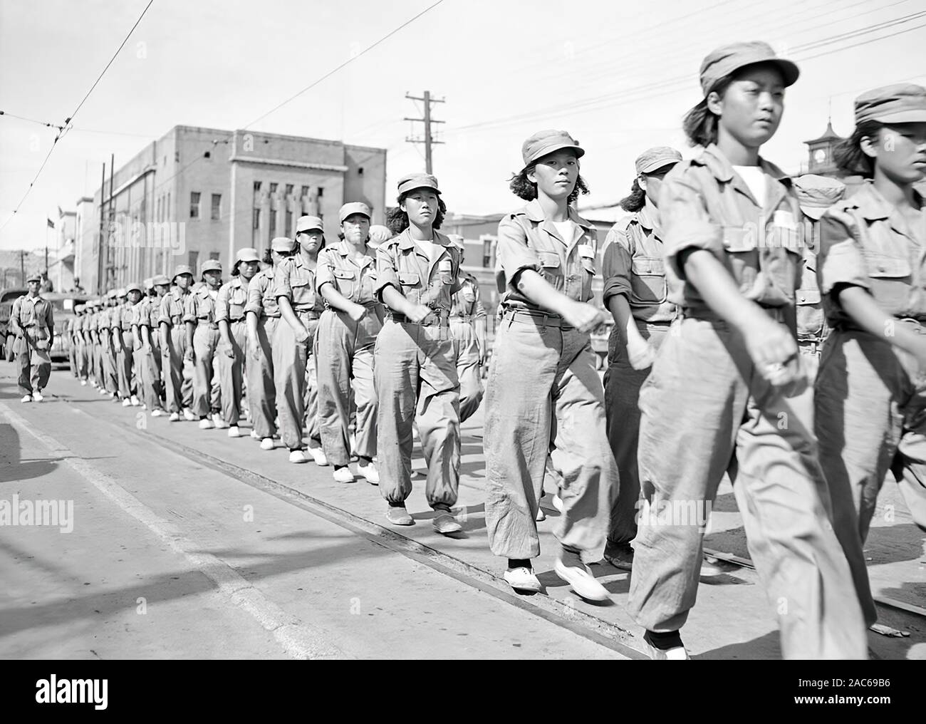 The Korean War in rare photo, 1951-1953 Stock Photo - Alamy