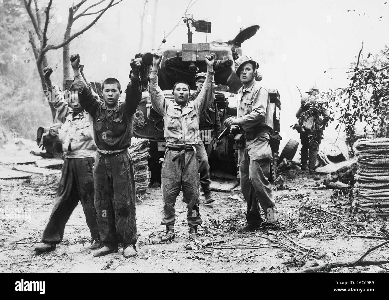The Korean War in rare photo, 1951-1953 Stock Photo - Alamy