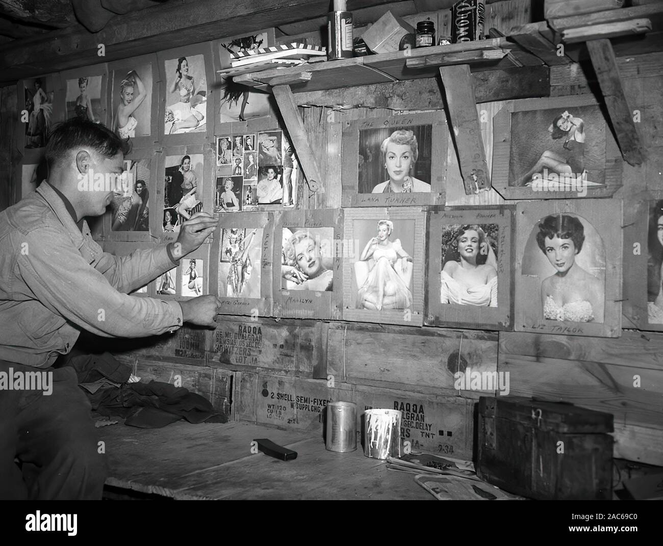The Korean War in rare photo, 1951-1953 Stock Photo - Alamy