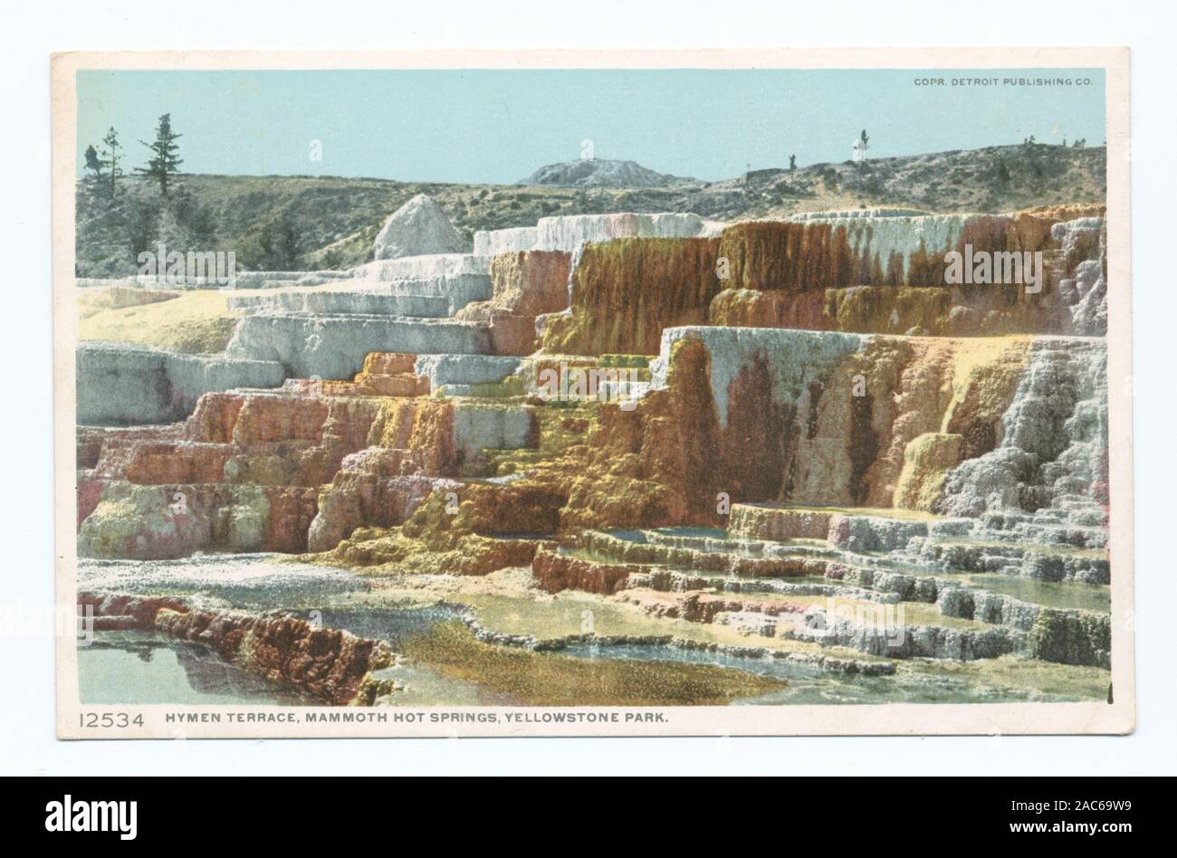 Hymen Terrace, Yellowstone National Park main image 1