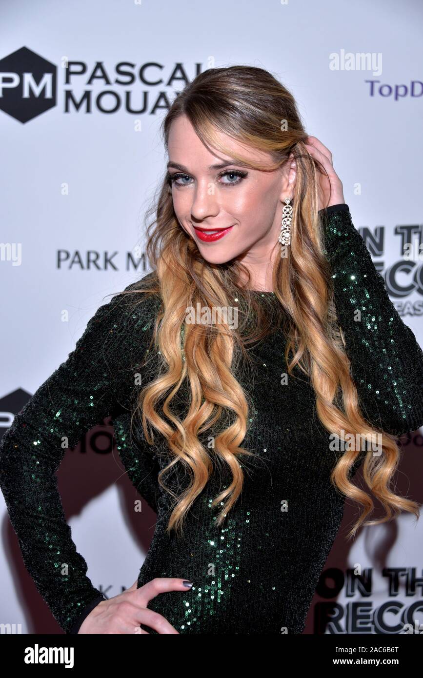 LAS VEGAS, NV - NOVEMBER 23: Model at the 'Babes in Toyland' Christmas Toy Drive' Las Vegas on November 23 2019 in Las Vegas Nevada. (Photo by Glenn F Stock Photo