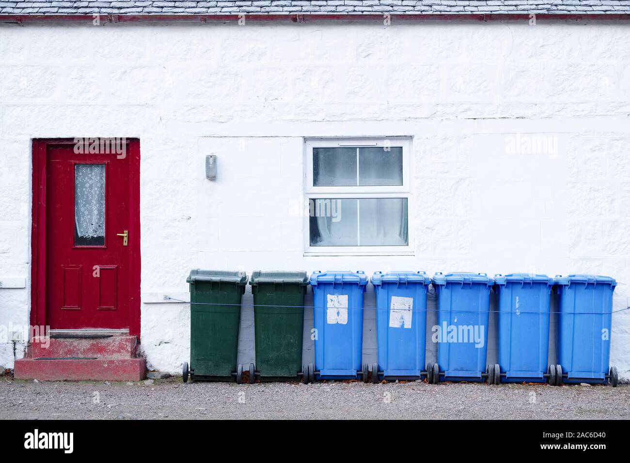Wheelie bin collection scotland hires stock photography and images Alamy