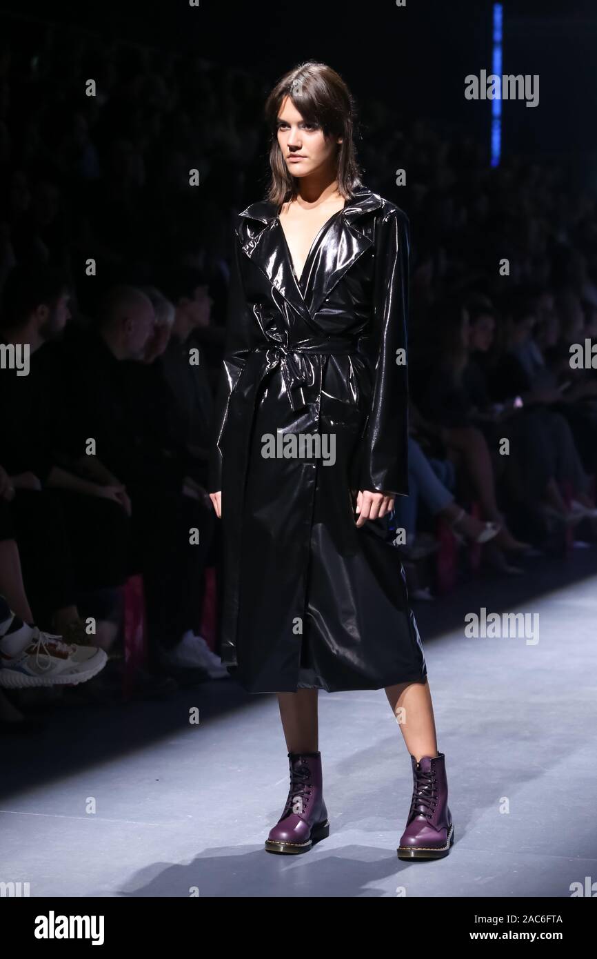 Avangard Model Zagreb, Croatia - October 24, 2019 : A model wearing Anthony Avangard ...
