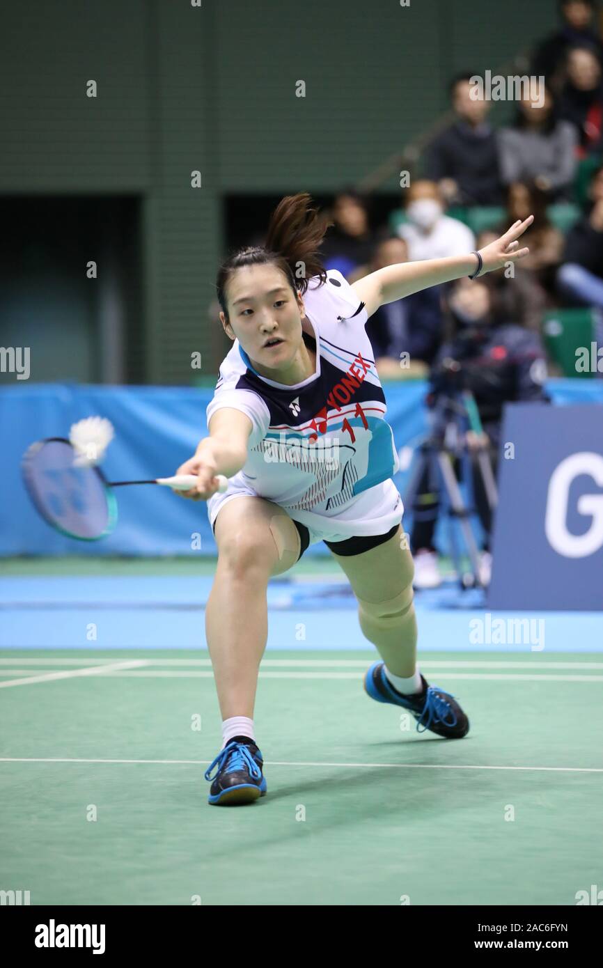 Asuka Takahashi, NOVEMBER 29, 2019 - Badminton : The 73rd