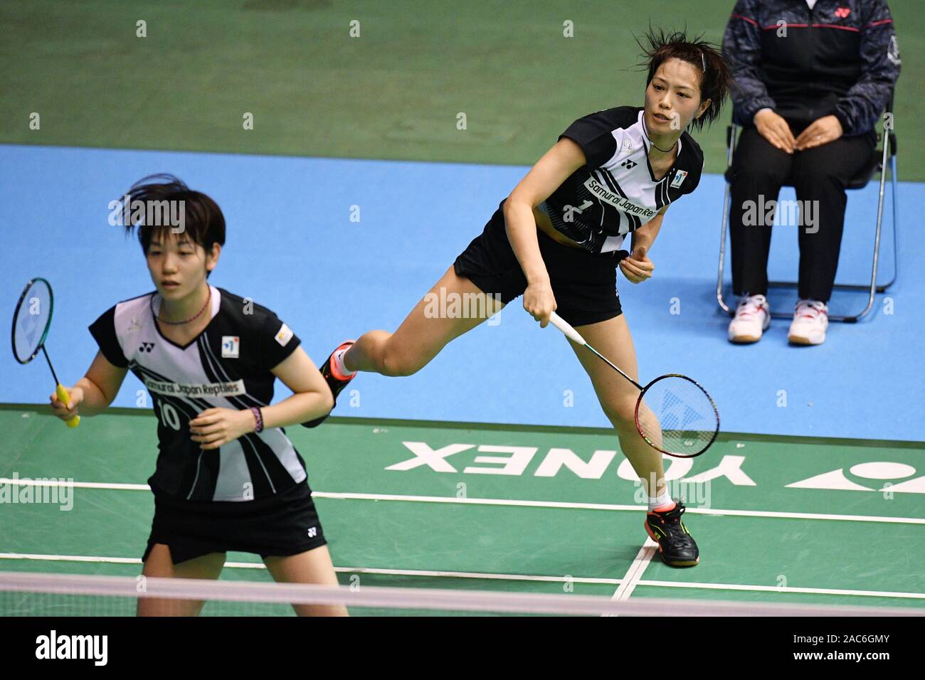 /Yuki Fukushima & Ayaka Hirota, NOVEMBER 30, 2019 - Badminton : The ...