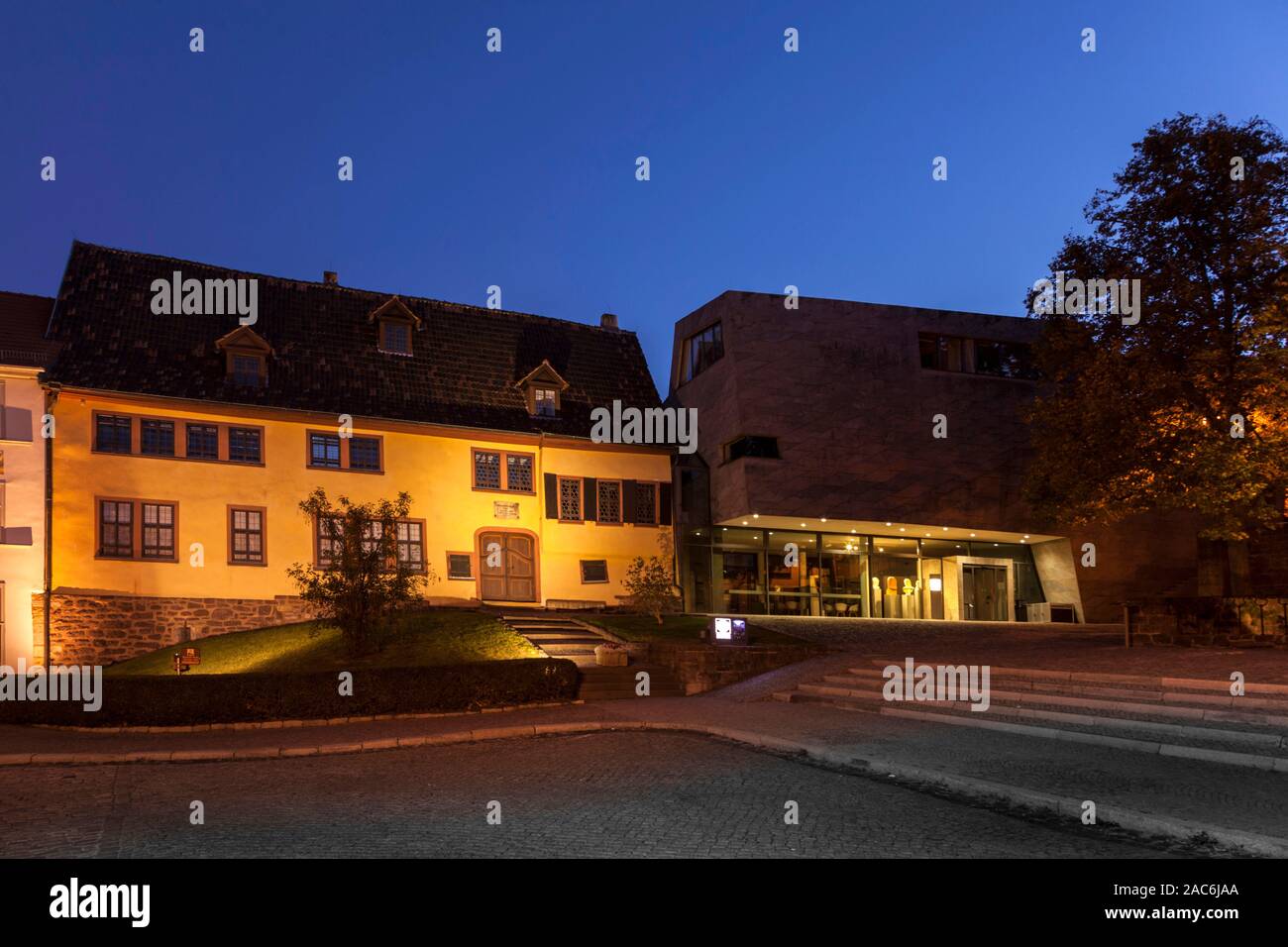 The Bach House in Eisenach Stock Photo