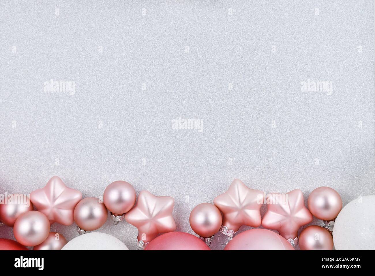 Pink background white stars hi-res stock photography and images - Alamy