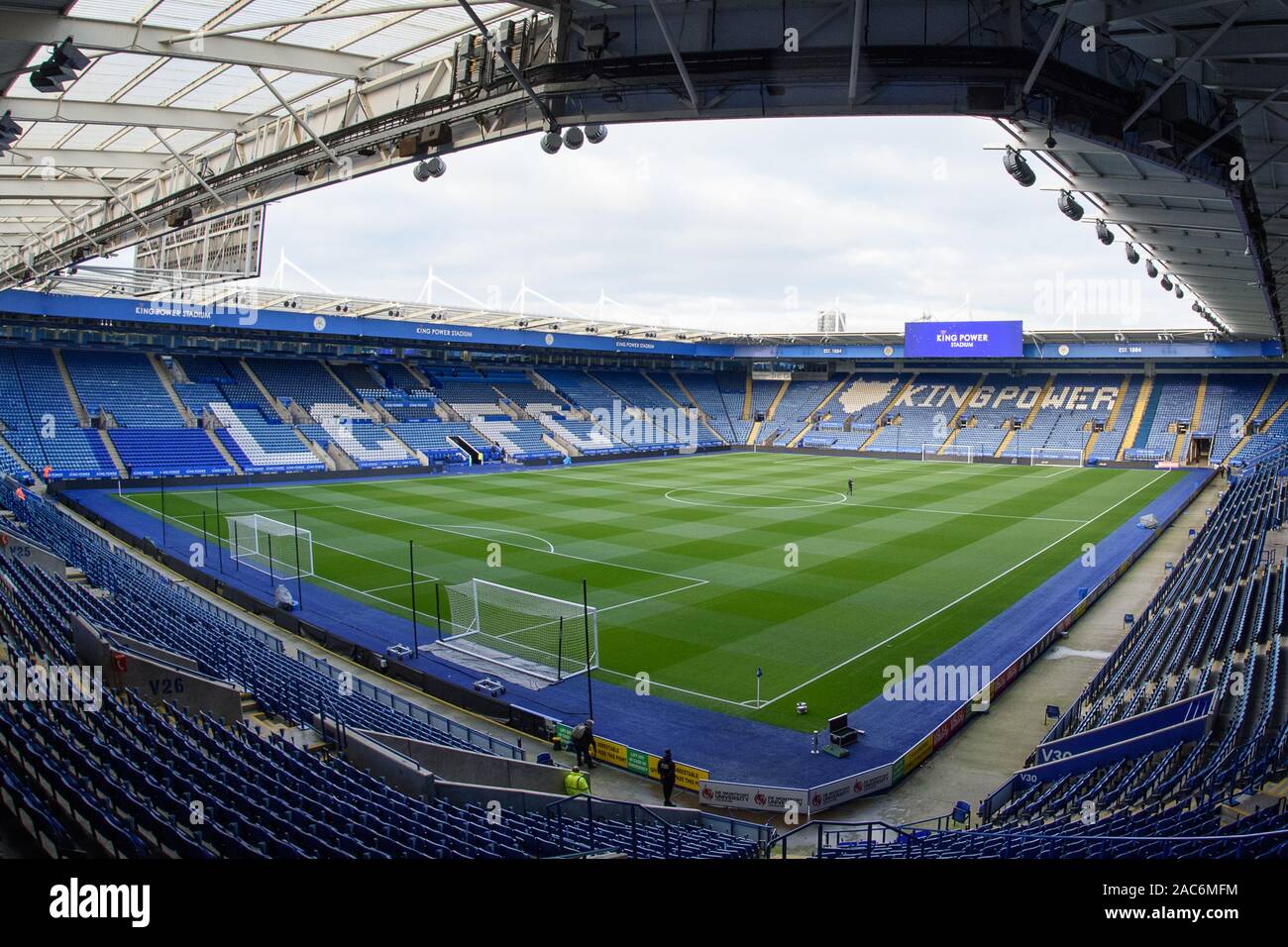 Leicester Uk 1st Dec 2019 The King Power Stadium Home To Leicester City During The Premier