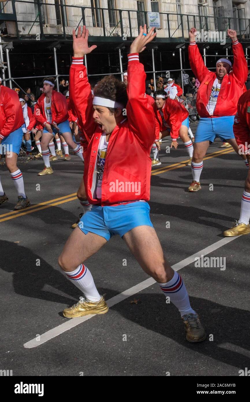 610 Stompers of New Orleans perform during the 93rd Annual Macy's