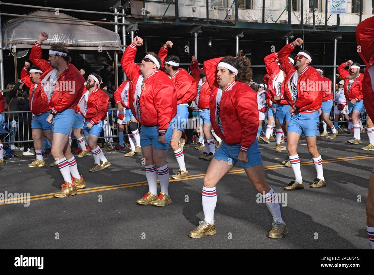 610 Stompers of New Orleans perform during the 93rd Annual Macy's