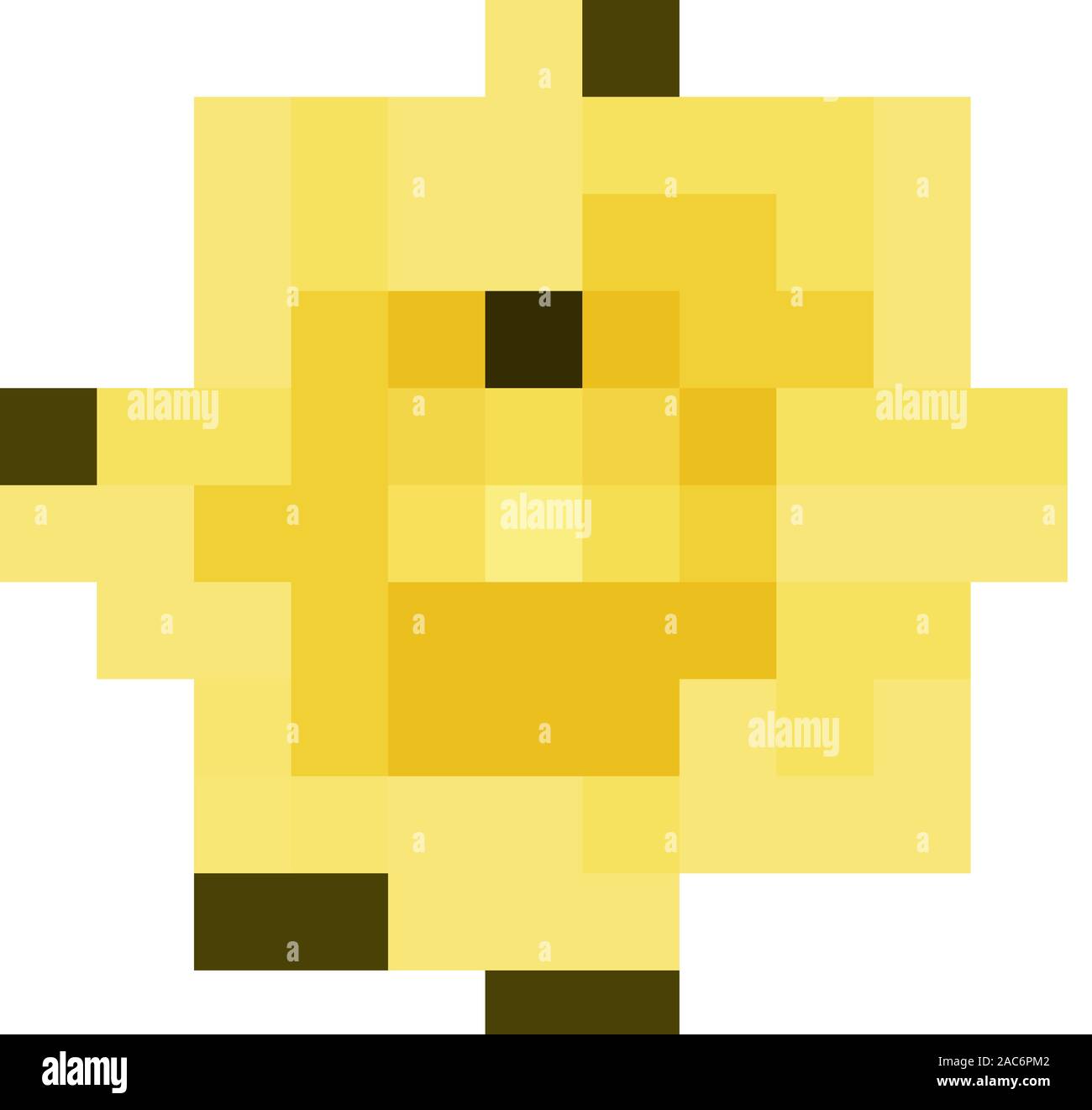 Single flower in yellow color illustration Stock Vector Image & Art - Alamy