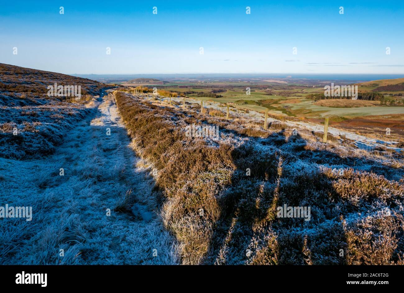 Lammermuir Hills, East Lothian, Scotland, UK. 1st Dec, 2019. UK Weather