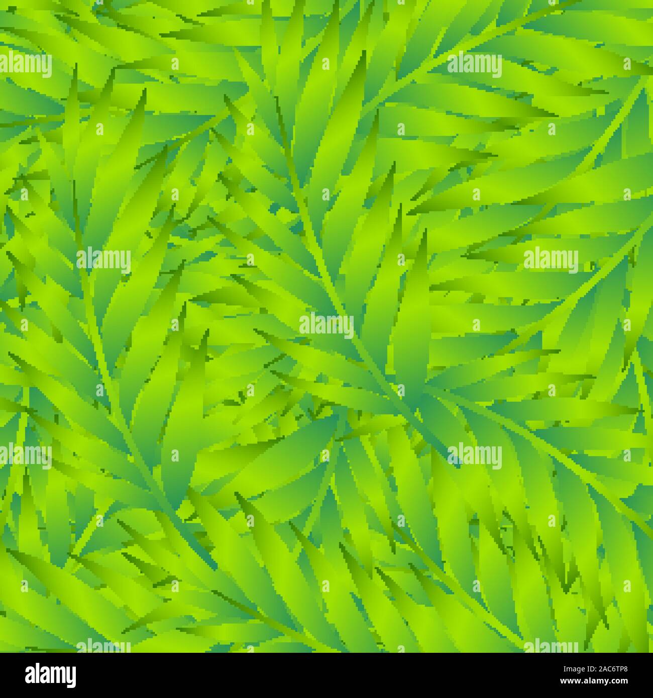 Seamless background design with green leaves illustration Stock Vector ...