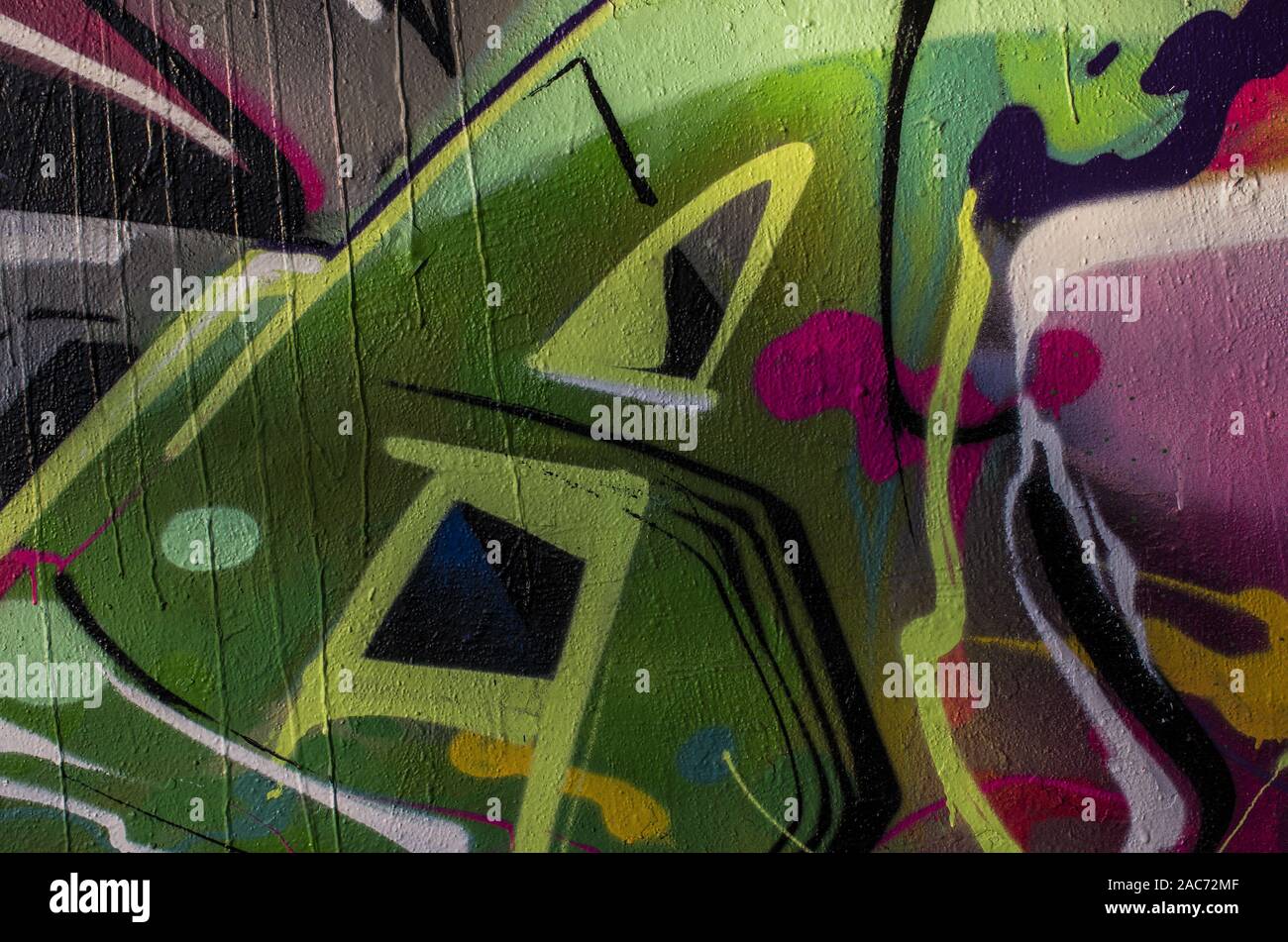 Detail of graffiti painting Stock Photo Alamy