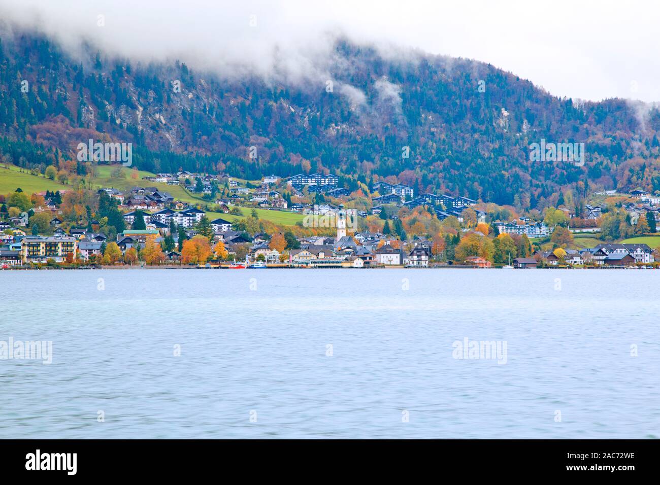St Gilgen Lake Wolfgang Stock Photos St Gilgen Lake Wolfgang