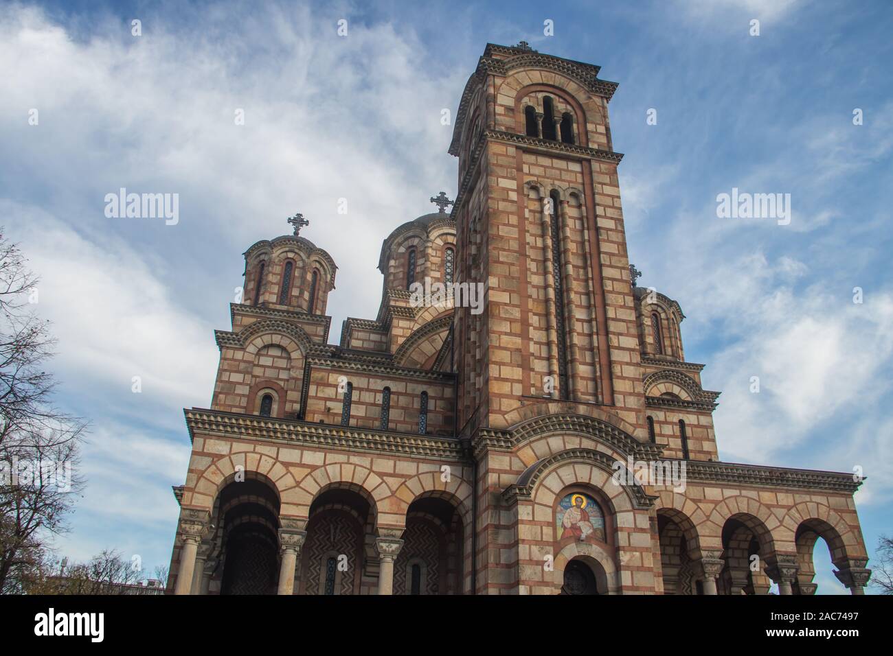 Church of Saint Marko in Belgrade, Serbia Stock Photo