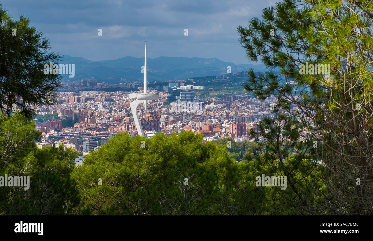 Olympic park in barcelona