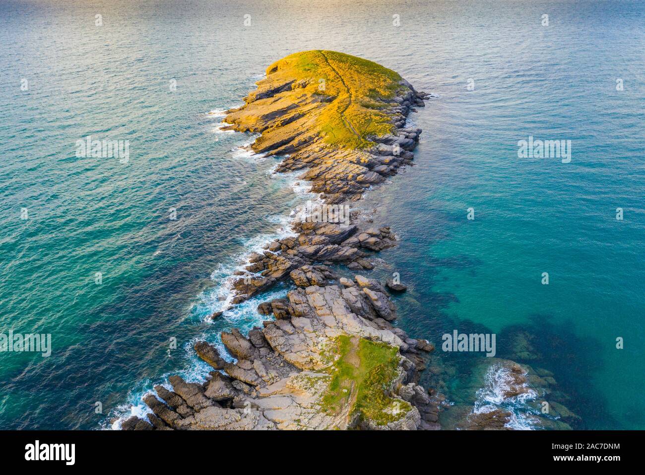 Coastal landscape. Stock Photo