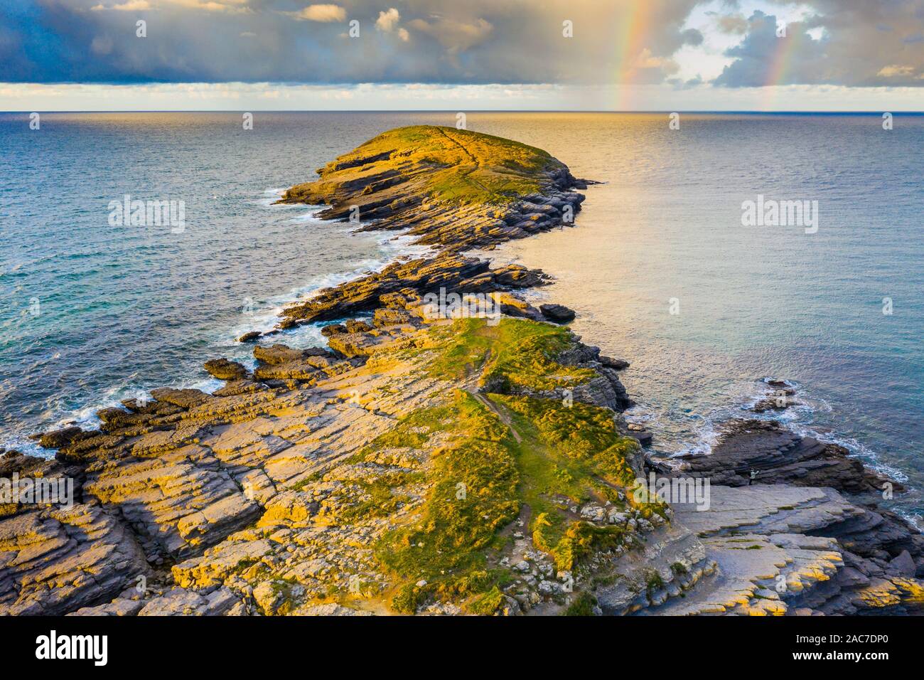 Coastal landscape. Stock Photo