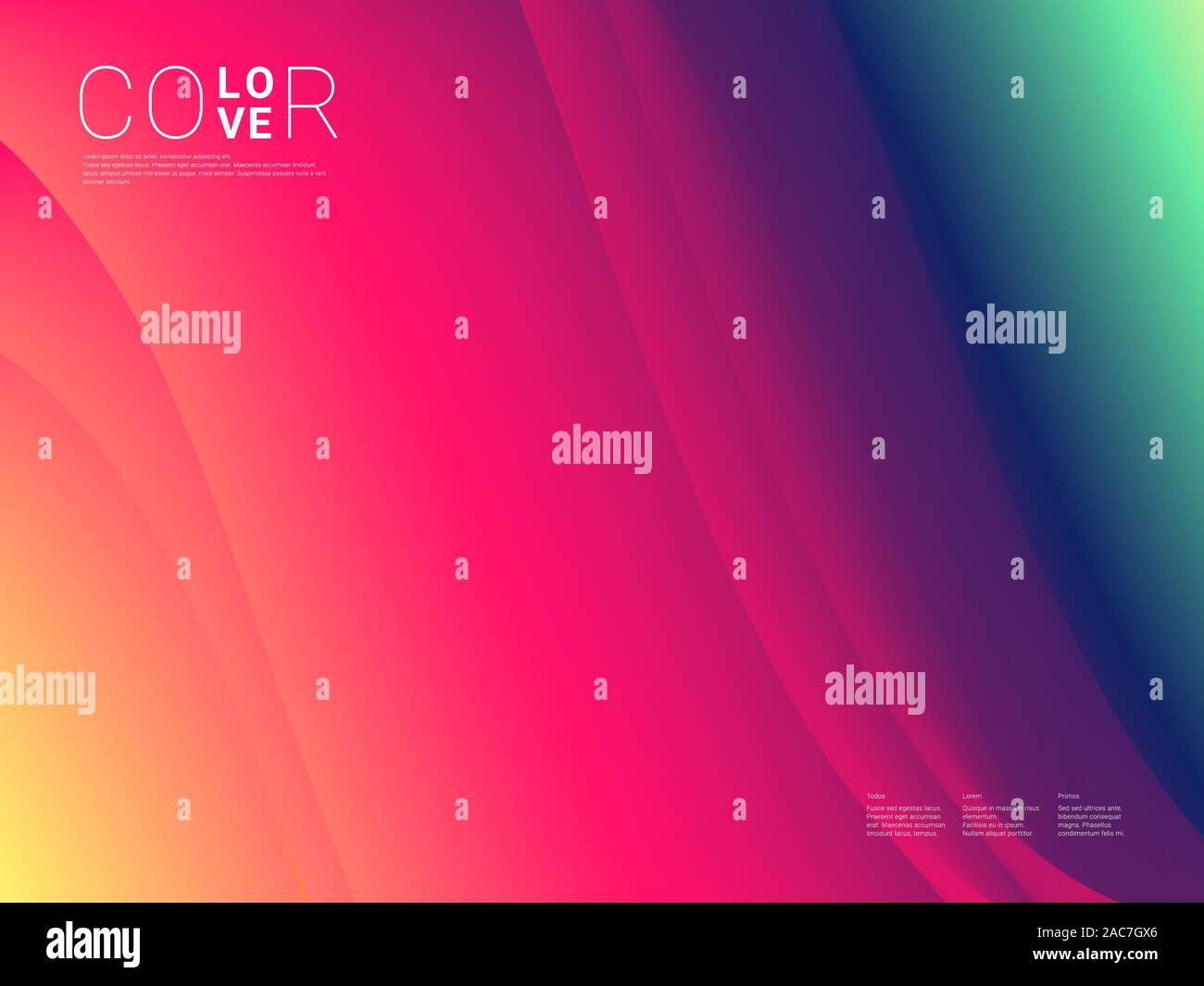 Abstract Liquid Color Flow Background Modern Colour Wave Banner