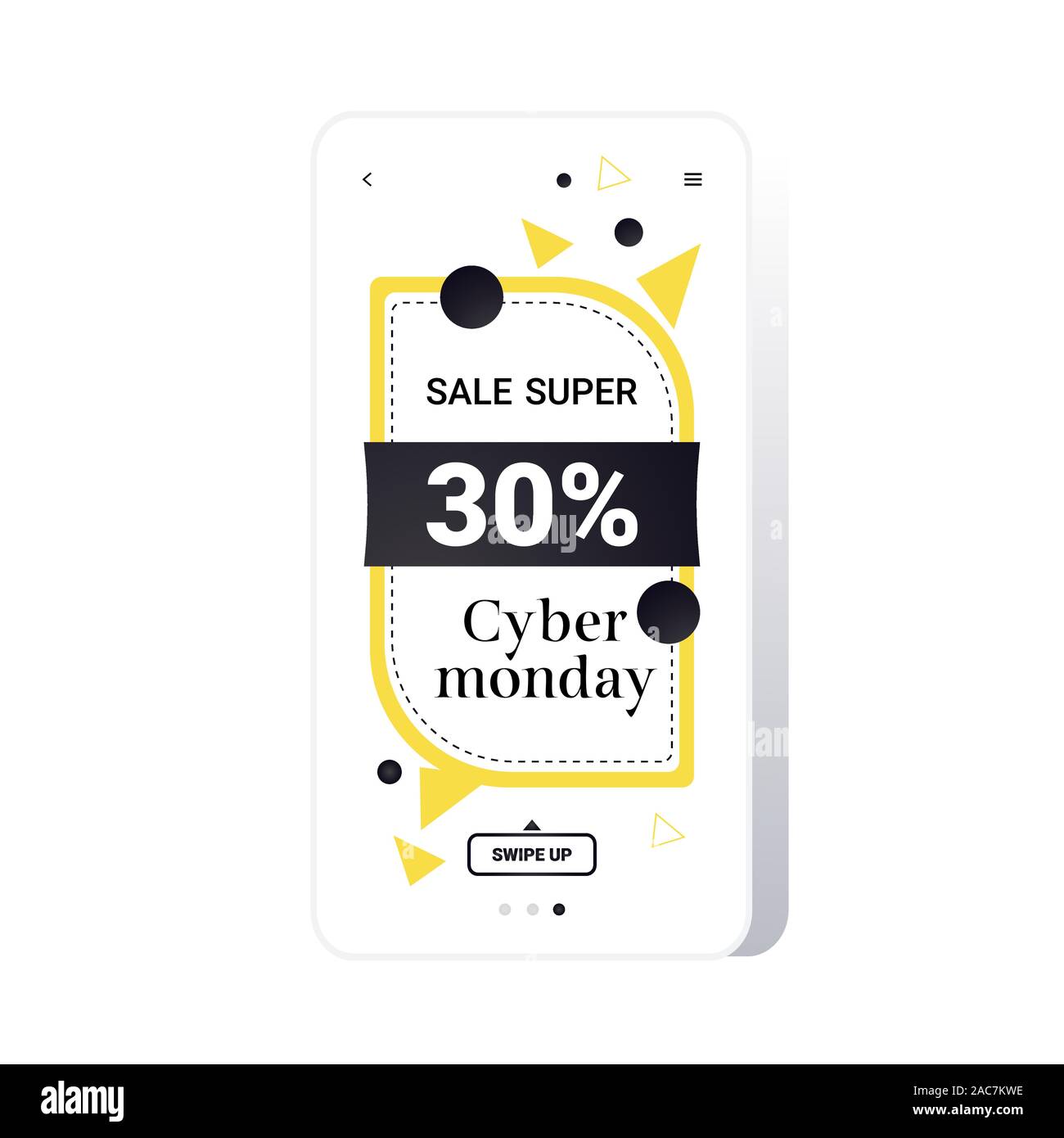 Big Sale Cyber Monday Sticker Special Offer Promo Marketing