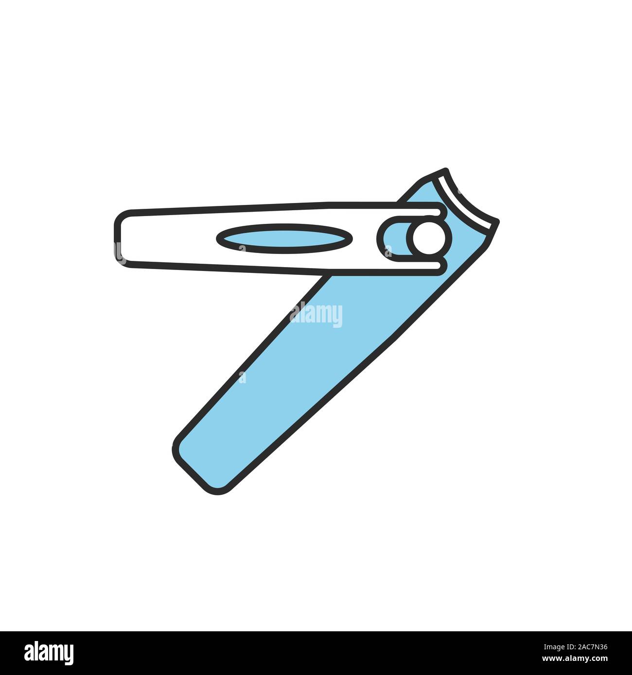 Nail Cutter Linear Icon Line Editable Stock Vector (Royalty Free)  2335363019 | Shutterstock