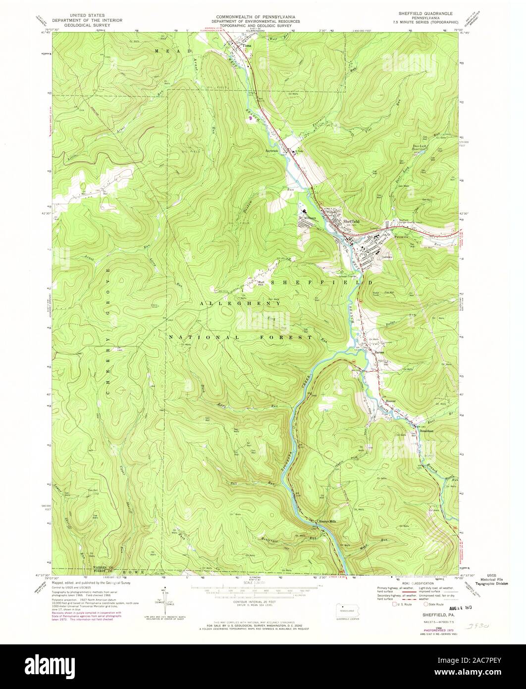 Sheffield pennsylvania hires stock photography and images Alamy