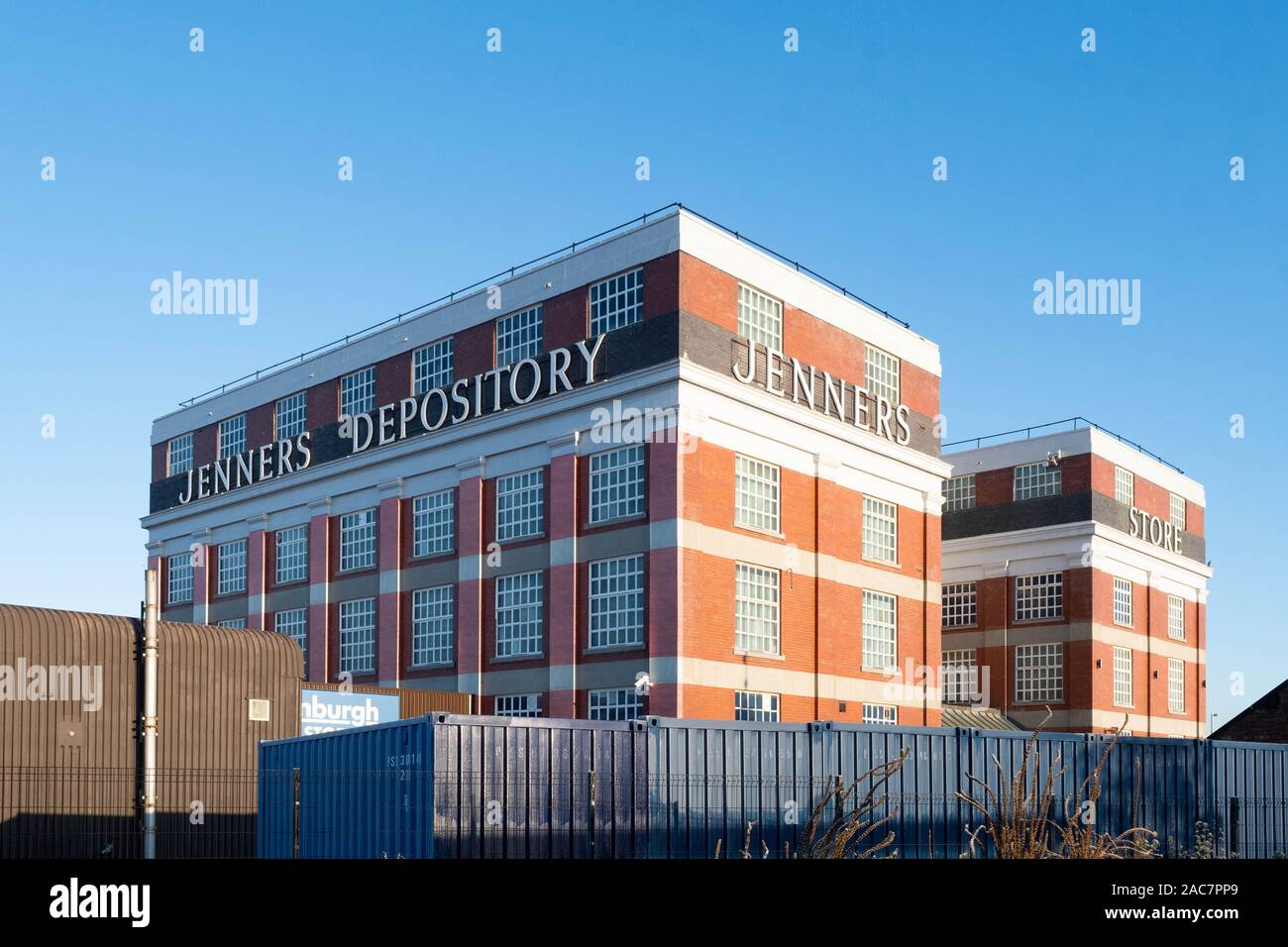 Jenners Depository building in Balgreen Road, Edinburgh, now owned by
