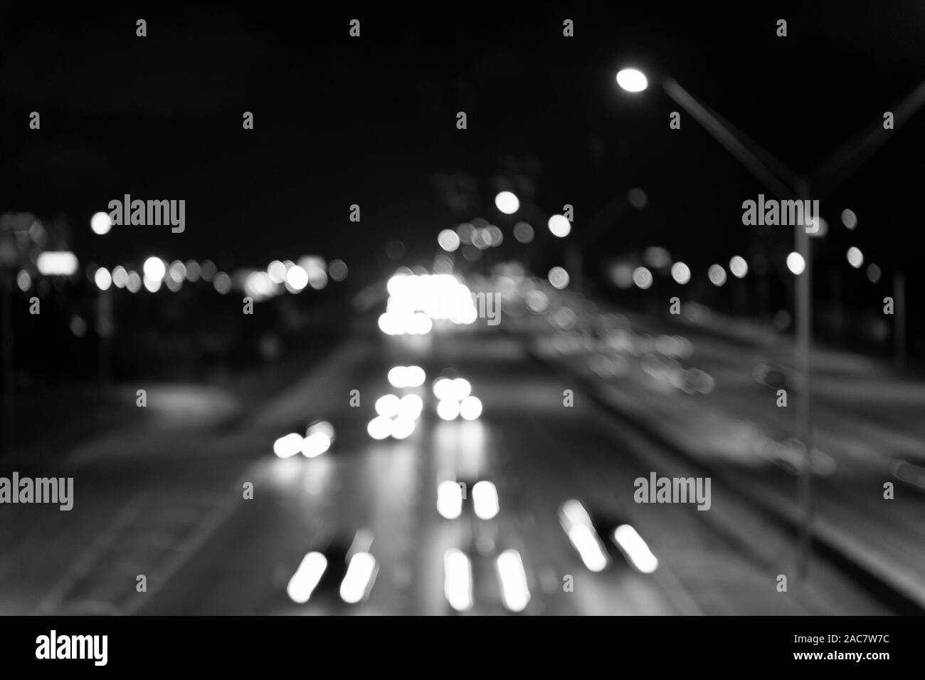 defocused speed background. blur night life. illumination. Abstract