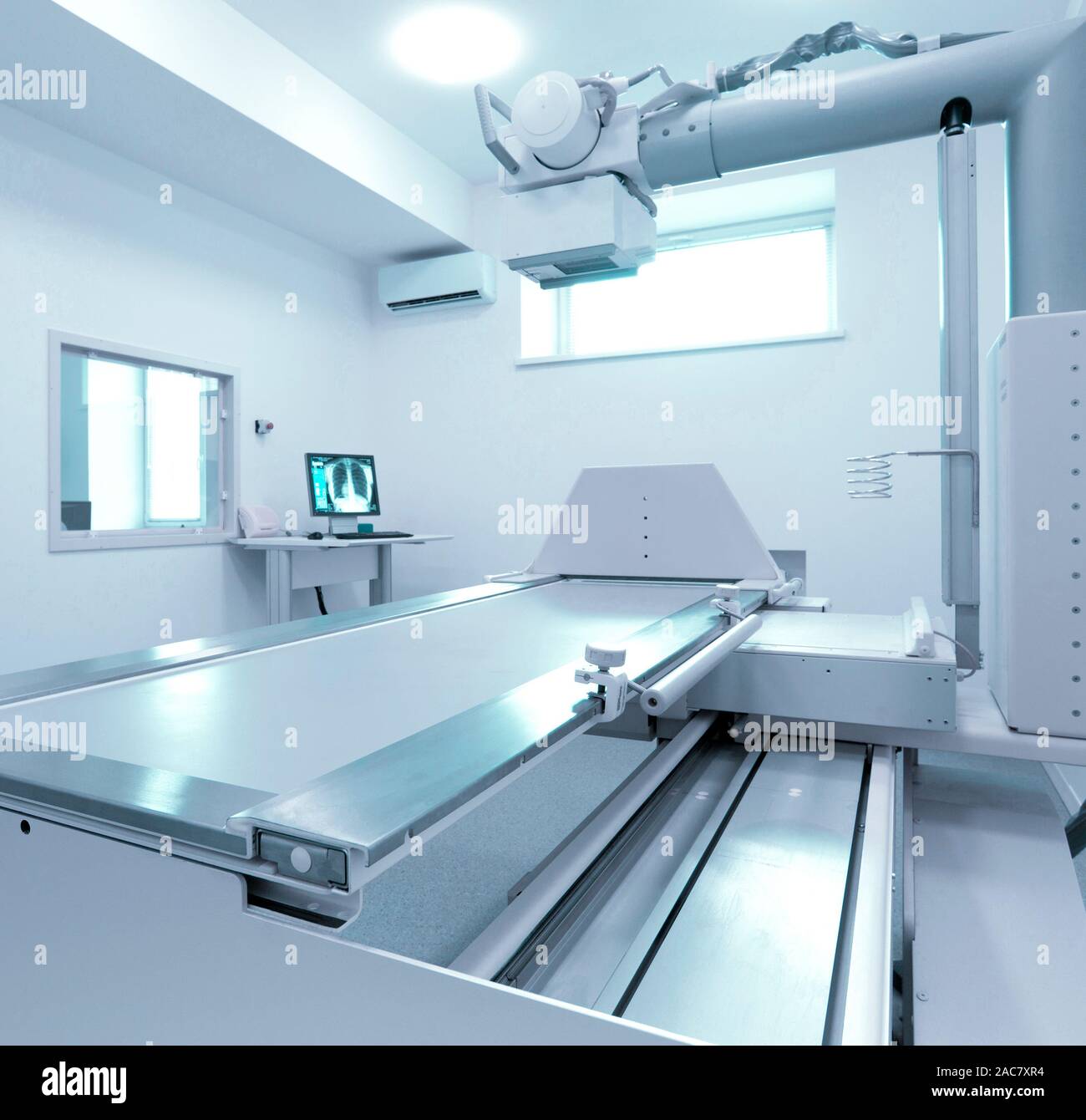 Light laboratory room with latest Xray equipment Stock Photo Alamy