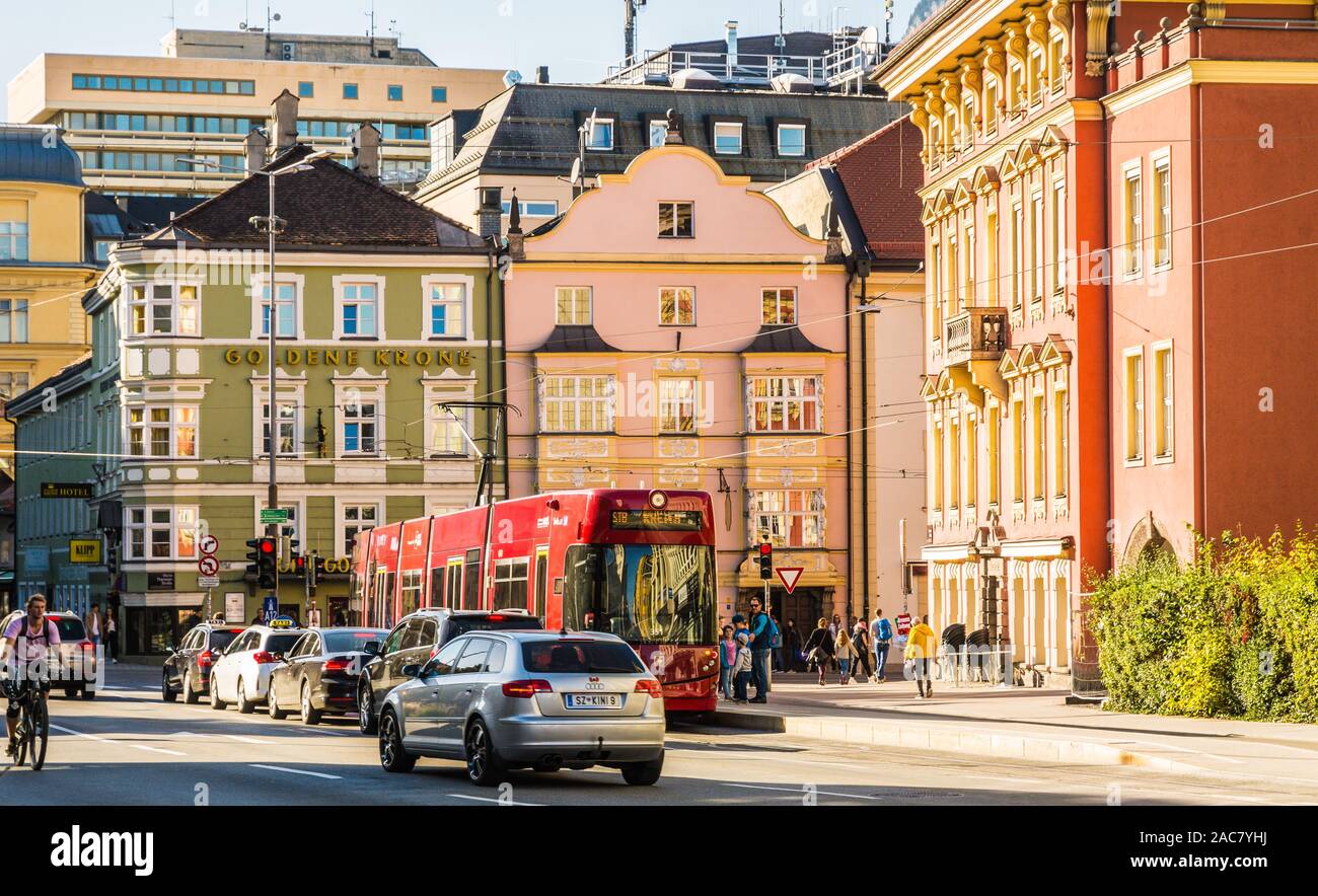 Main street innsbruck hi-res stock photography and images - Alamy