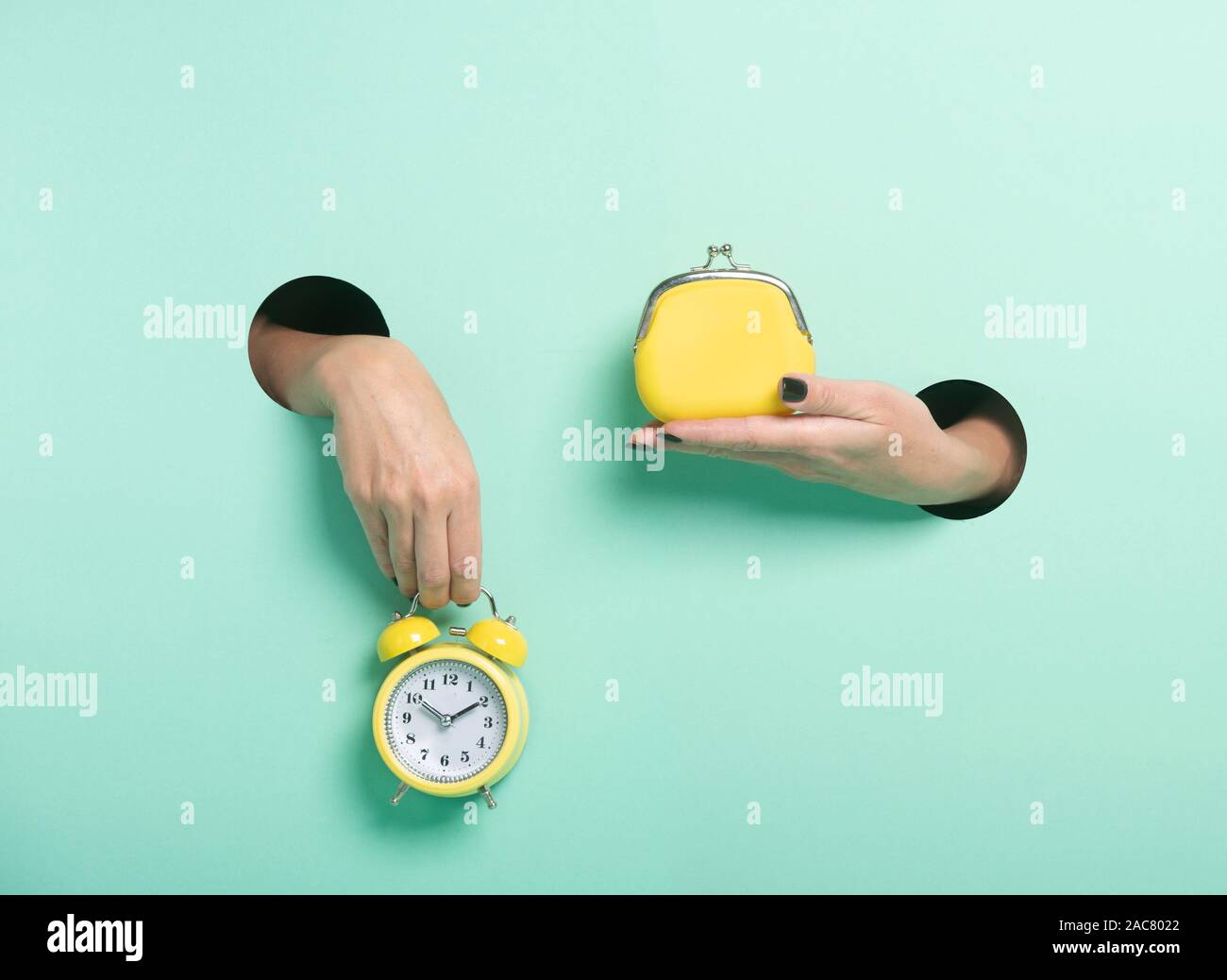 Vector Neon Clock High Resolution Stock Photography and Images Alamy